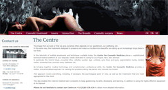 Desktop Screenshot of medecinesthetique.be
