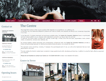 Tablet Screenshot of medecinesthetique.be